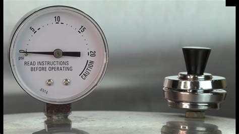 testing a pressure canner seal|weighted gauge pressure canner.